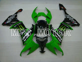 Kawasaki NINJA ZX10R 2008-2010 Injection ABS Fairing - Monster - Black Green - MFS4080